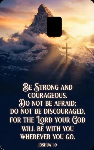 Be Strong and Courageous