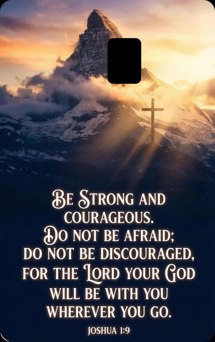 Be Strong and Courageous