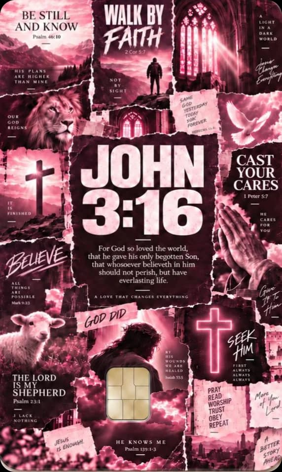 John 3:16 · Pink