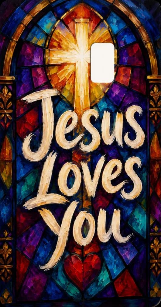 Jesus Loves You · Stained Glass